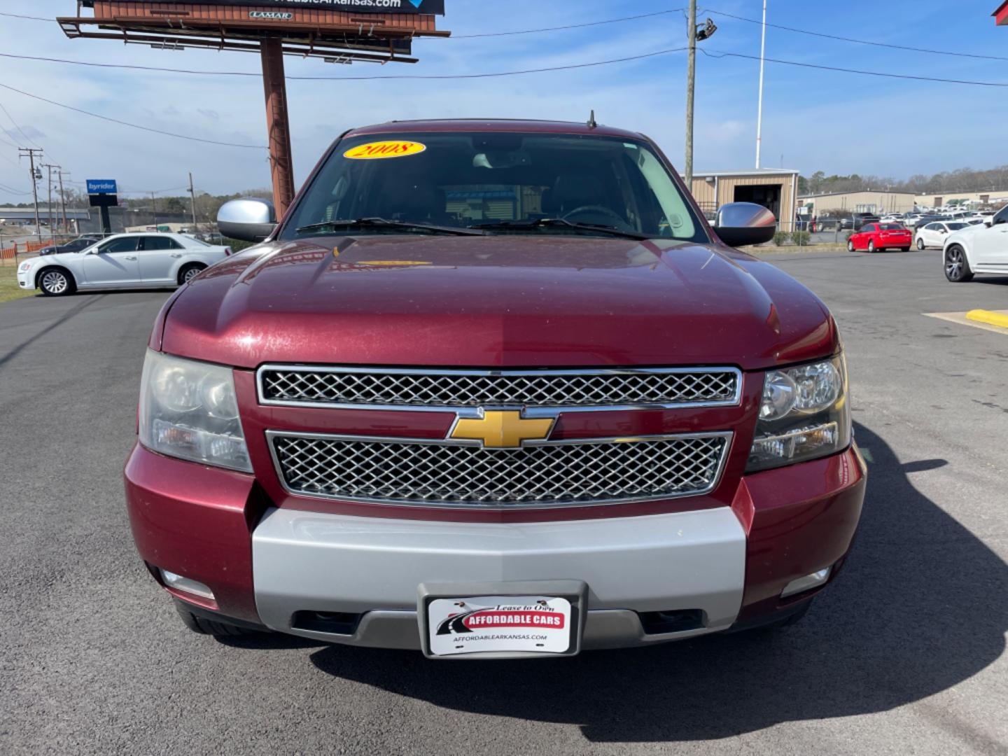 2008 Maroon Chevrolet Suburban 1500 (3GNFK16348G) with an V8, 5.3 Liter engine, Automatic, 4-Spd w/Overdrive transmission, located at 8008 Warden Rd, Sherwood, AR, 72120, (501) 801-6100, 34.830078, -92.186684 - Photo#2